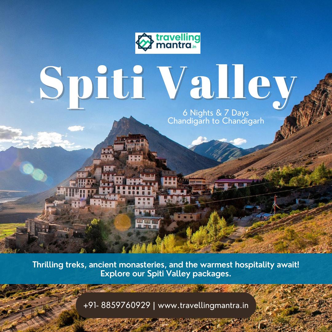Spiti Valley Tour 6N 7D